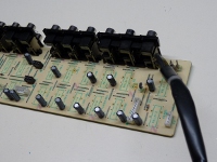 Circuit commutation Accuphase E-305 avant réparation